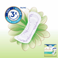 Bladder Control Pad TENA Intimates Moderate 11 Inch Length Moderate Absorbency Dry-Fast Core One Size Fits Most Adult Female Disposable 54284 Bag/20 22025 Essity HMS North America Inc 1121151_BG