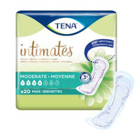 Bladder Control Pad TENA Intimates Moderate 11 Inch Length Moderate Absorbency Dry-Fast Core One Size Fits Most Adult Female Disposable 54284 Bag/20 22025 Essity HMS North America Inc 1121151_BG