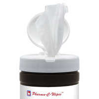 Antiseptic Skin Wipe Pharma-C-Wipes Towelette Canister CUS200737 Case/6 43-1-038 Kleen Test Products Corp 850602_CS