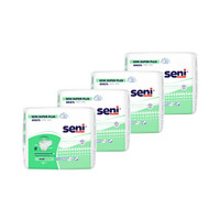 Unisex Adult Incontinence Brief Seni Super Plus Small Disposable Heavy Absorbency S-SM12-BP1 Case/48 42-840-000 TZMO USA Inc 1163827_CS