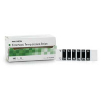 Single Patient Skin Thermometer McKesson 94 to 104 F Line Indicator Display 16-TSTRP Box/1 170-77001 MCK BRAND 1109568_BX