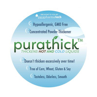 Beverage Thickener purathick 4.4 oz. Jar Unflavored Powder Consistency Varies By Preparation GEL-PUR-001 Each/1 665-30PB Parapharma Tech LLC 1148669_EA