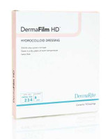 Hydrocolloid Dressing DermaFilm 2 X 4 Inch Rectangle Sterile 31240 Box/20 R1549 DermaRite Industries 1095134_BX