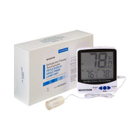 Digital Refrigerator / Freezer Thermometer with Alarm McKesson Fahrenheit / Celsius -58 to 158 F -50 to 70 C Glycol Bottle Probe / Internal Sensor Multiple Mounting Options Battery Operated MCK895RFV Each/1 300 MCK BRAND 1074440_EA