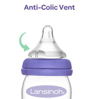 Baby Bottle Lansinoh 8 oz. Polypropylene 71056 Case/4 05WTMR Emerson Healthcare 1176539_CS