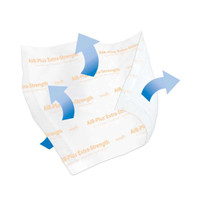Disposable Underpad Tranquility® AIR-Plus Extra-Strength 30 x 36 Inch Powersorb® Material Heavy Absorbency 2711 Case of 40 100 Tranquility® AIR-Plus Extra-Strength 816458_CS