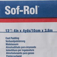 Cast Padding Undercast Sof-Rol4 Inch X 4 Yard Rayon NonSterile 9034 Bag/12 156601 BSN Medical 4891_BG