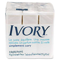 Soap Ivory Bar 3.1 oz. Individually Wrapped Scented PGC12364 Case/72 BR30 Lagasse 866447_CS