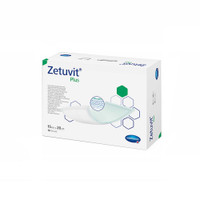 Superabsorbent Dressing Zetuvit Plus Cellulose Fluff / Nonwoven 6 X 8 Inch 413112 Box/10 49805 Hartmann 1161230_BX