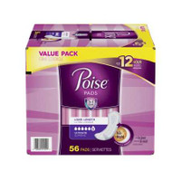 Bladder Control Pad Poise Heavy Absorbency Absorb-Loc Core One Size Fits Most Adult Female Disposable 51442 Case/56 NU-013/1 Kimberly Clark 1160329_CS