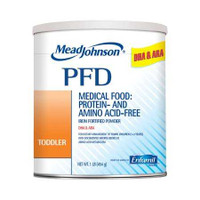 Pediatric Protein and Amino Acid-Free Formula PFD Toddler Unflavored 14.1 oz. Can Powder 892713 Each/1 MEAD JOHNSON 1184680_EA
