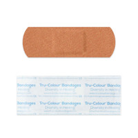Adhesive Strip Tru-Colour3/4 X 2-1/5 Inch Fabric Rectangle Olive Sterile TCB-GB1500 Box/1500 3568 Tru-Colour Products LLC 1183082_BX