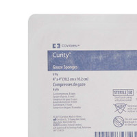 USP Type VII Gauze Sponge Curity Gauze 8-Ply 4 X 4 Inch Square Sterile 6318- Tray/1 168176 Cardinal 224685_TR