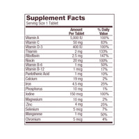 Multivitamin Supplement with Minerals Geri-Care Tablet 1000 per Bottle 531-10-GCP Bottle/1 3353 MCK BRAND 633774_BT
