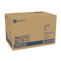 Washcloth Pacific Blue Select 10 X 13 Inch White Disposable 29506 Case/1320 Georgia Pacific 1173700_CS