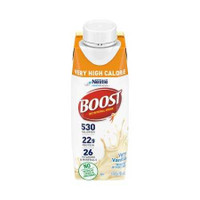 Oral Supplement Boost Very High Calorie Very Vanilla Flavor Ready to Use 8 oz. Carton 00043900894348 Case/24 73942344048 Nestle Healthcare Nutrition 1178522_CS