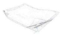 Underpad Wings Quilted Premium MVP 23 X 36 Inch Disposable Airlaid Heavy Absorbency P2336MVP Case/6 9597-ATH-201642 Cardinal 871422_CS