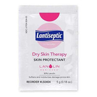 Skin Protectant Lantiseptic Dry Skin Therapy 5 Gram Individual Packet Lanolin Scent Cream LS0404 Box/144 69191 DermaRite Industries 1132957_BX