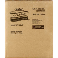 Thickened Beverage Thick Easy 46 oz. Bottle Orange Juice Flavor Ready to Use Honey Consistency 40123 Each/1 16640 Hormel Food Sales 797172_EA
