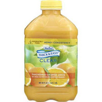 Thickened Beverage Thick Easy 46 oz. Bottle Orange Juice Flavor Ready to Use Honey Consistency 40123 Each/1 16640 Hormel Food Sales 797172_EA