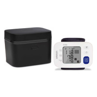 Digital Blood Pressure Monitor Wrist Cuff Omron 3 Series Automatic Inflation Wrist Adult Large Cuff BP6100 Each/1 C-110 Omron Healthcare 1150429_EA