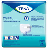 Unisex Adult Absorbent Underwear TENA ProSkin Extra Pull On with Tear Away Seams 2X-Large Disposable Moderate Absorbency 72518 Case/48 11132 Essity HMS North America Inc 1117751_CS