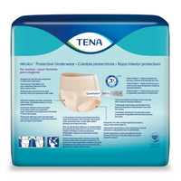 Female Adult Absorbent Underwear TENA ProSkin Protective Pull On with Tear Away Seams Large Disposable Moderate Absorbency 73030 Bag/18 65035 Essity HMS North America Inc 1135408_BG