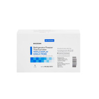 Digital Refrigerator / Freezer Thermometer with Alarm McKesson Fahrenheit / Celsius -58 to 158 F -50 to 70 C Glycol Bottle Probe Multiple Mounting Options Battery Operated MCK821RFV Each/1 201111G MCK BRAND 1074438_EA