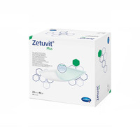 Superabsorbent Dressing Zetuvit Plus Cellulose Fluff / Nonwoven 8 X 16 Inch 413715 Box/10 7559938 Hartmann 1161232_BX