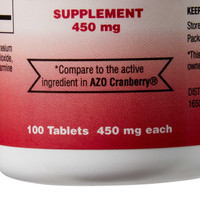 Dietary Supplement Geri-Care Cranberry Extract 450 mg Strength Tablet 100 per Bottle 845-01 Bottle/1 8836SA MCK BRAND 852550_BT
