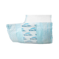 Bladder Control Pad TotalDry 4 X 13 Inch Moderate Absorbency Thermal Bonded Core Medium Adult Unisex Disposable SP1571 Bag/20 19633 SECURE PERSONAL CARE PRODUCTS 1158085_BG