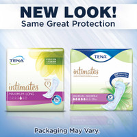 Bladder Control Pad TENA Intimates Maximum Long 15 Inch Length Heavy Absorbency Dry-Fast Core One Size Fits Most Adult Female Disposable 54268 Bag/12 10101 Essity HMS North America Inc 1131554_BG