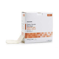 Elastic Tubular Support Bandage McKesson Spandagrip 2-3/4 Inch X 11 Yard Medium Arm / Small Ankle Standard Compression Pull On Natural Size C NonSterile 182-13112C Box/1 5640-XL MCK BRAND 1112848_BX