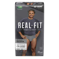 Male Adult Absorbent Underwear Depend Real Fit Pull On with Tear Away Seams Small / Medium Disposable Heavy Absorbency 50976 Pack/22 57896042101 Kimberly Clark 1132144_PK