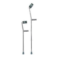 Forearm Crutches Mckesson Adult Steel Frame 300 lbs. Weight Capacity 146-10403 Box/1 603200 MCK BRAND 1095260_BX