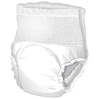 Unisex Adult Absorbent Underwear McKesson Pull On with Tear Away Seams X-Large Disposable Heavy Absorbency UW33853 Bag/14 CR4298 MCK BRAND 1123837_BG