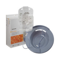 Sitz Bath McKesson Round Gray Plastic 2000 mL Bag Graduated 500 mL Increments up to 2000 mL 146-RTLPC23234 Case/6 MASK MCK BRAND 1103376_CS