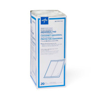 Abdominal Pad CaringCellulose 7-1/2 X 8 Inch Rectangle NonSterile PRM21453 Each/1 7613 MEDLINE 572282_EA