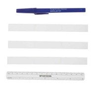 Surgical Skin Marker with Label McKesson Gentian Violet Regular Tip Ruler Sterile 19-0752 Box/50 UPR3036 MCK BRAND 661789_BX