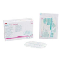 IV Specialty Dressing 3M Tegaderm Adhesive / Film 4 X 4-3/4 Inch Sterile 1688 Box/50 200-2050 3M 764489_BX