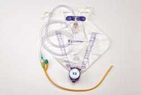 Indwelling Catheter Tray Curity Foley 18 Fr. 5 cc Balloon Latex 6156- Case/10 176990 Cardinal 10467_CS