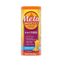 Fiber Supplement MetamucilOrange Flavor Powder 15 oz. 3.4 Gram Strength Psyllium Husk 37000002402 Bottle/1 RTL10372BC Procter & Gamble 446936_BT