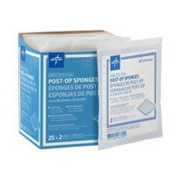 Nonwoven Sponge Avant GauzePolyester / Rayon / Cellulose 8-Ply 4 X 4 Inch Square Sterile NON21442 Pack/1 8911-7-50 MEDLINE 476021_PK