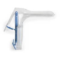 Vaginal Speculum McKesson Graves NonSterile Office Grade Acrylic Small Double Blade Duckbill Disposable Corded Light Source Compatible 16-8312 Box/25 2041 MCK BRAND 551567_BX