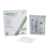 Silver Dressing AquacelAg Advantage 4 X 5 Inch Rectangle Sterile 422299 Box/10 432310 Convatec 1128276_BX