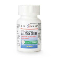 Allergy Relief Geri-Care 10 mg Strength Tablet 90 per Bottle 788-09-GCP Bottle/1 RES024L MCK BRAND 689195_BT