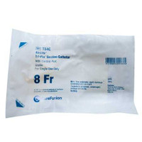 Suction Catheter AirLife Single Style 8 Fr. Control Port Vent T64C Case/50 6946 Vyaire Medical 251191_CS