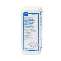 Nonwoven Sponge Avant GauzePolyester / Rayon 4-Ply 3 X 3 Inch Square NonSterile NON25334 Case/20 A51039 MEDLINE 526795_CS