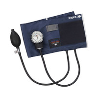 Aneroid Sphygmomanometer with Cuff MabisPrecision 2-Tubes Pocket Size Hand Held Adult Large Cuff 09-141-016 Each/1 88430 Mabis Healthcare 401305_EA