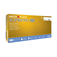 Exam Glove Supreno SE Small NonSterile Nitrile Standard Cuff Length Textured Fingertips Blue Not Chemo Approved SU-690-S Case/1000 3G010530 MICROFLEX MEDICAL 368034_CS